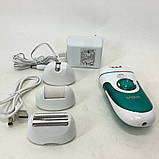 Тример для жінок, Щітка для чищення п'ят, Електрична щітка п'ят Депілятор електричний домашній KY-93, фото 5