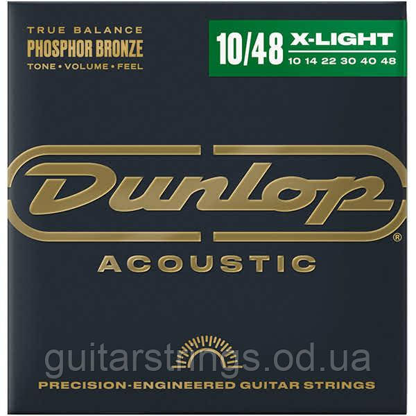 Струны Dunlop DAP1048 Acoustic Phosphor Bronze Extra Light 10-48