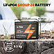 Акумулятор Li Time LiFePO4 12.8V 100Ah Group 24, фото 9