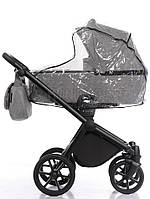 Дощовик для коляски люльки універсальний із великим вікном використовується як чохол або накидка від дощу (3967ПРЗА)