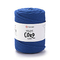Yarnart MACRAME CORD 5 мм (Макраме Корд 5 мм) № 772 електрик (Пряжа напівбавовна, нитки для в'язання)
