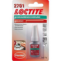 Клей-герметик анаэробный для фиксации резьбовых соединений 2701 HIGH 5мл LOCTITE (195911)