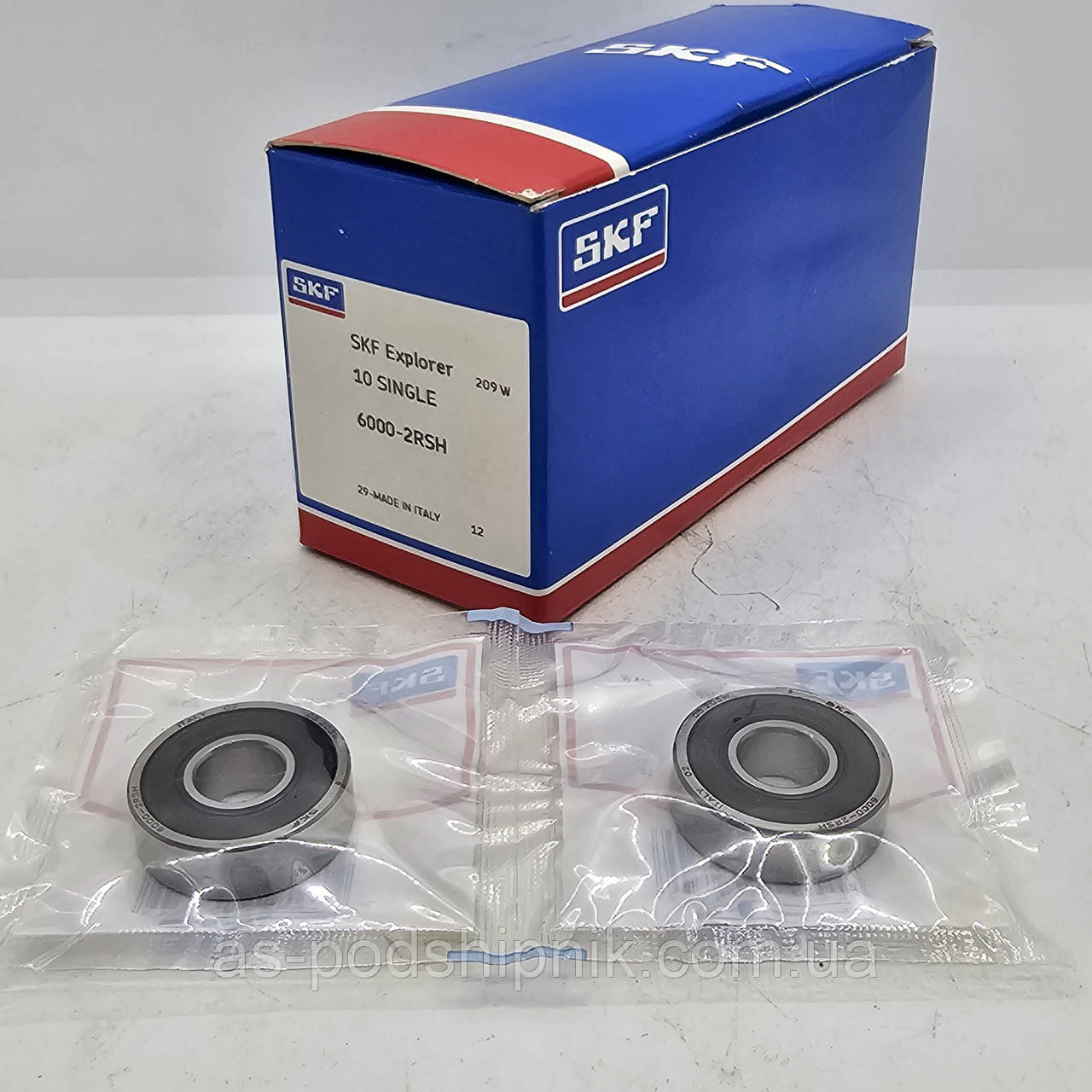Підшипник 6000-2RSH / 180100 (10x26x8) SKF, фото 1