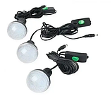 Портативна сонячна система GDLITE GD-8080, 4000 мА/год, з функцією повербанк і виносними лампочками, фото 6