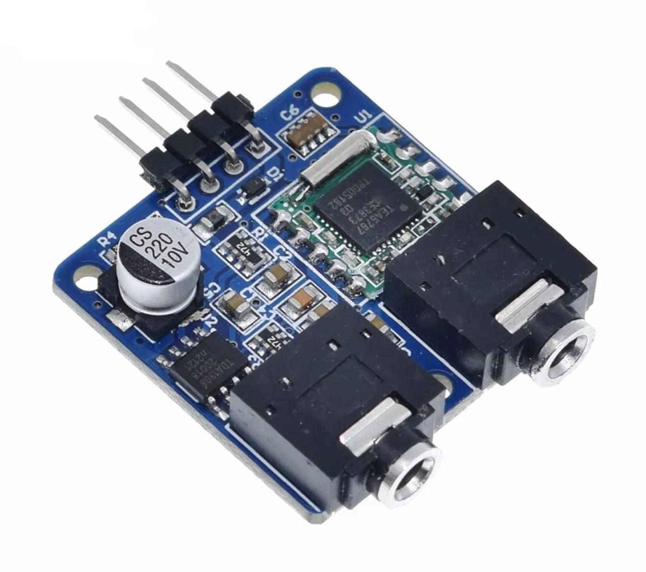 Радіо модуль TEA5767, FM стерео радіо модуль, 76-108MHZ, TDA1308, 5В, фото 1