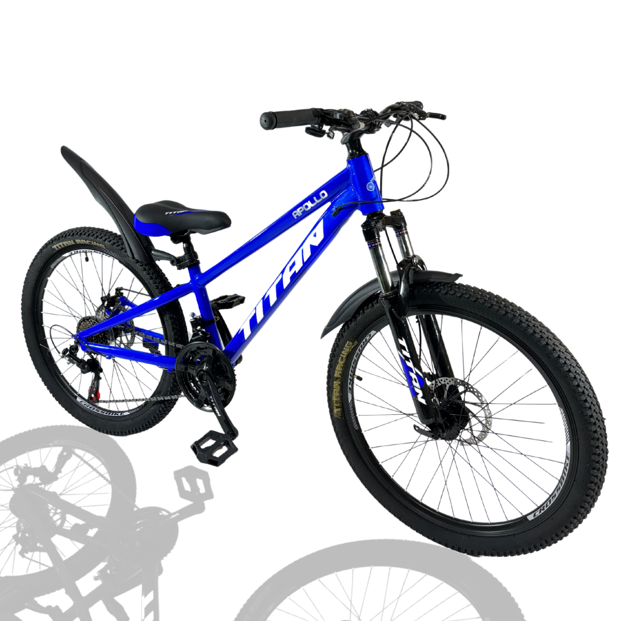 Велосипед  Titan 26" Apollo 2024 -Рама-13" blue
