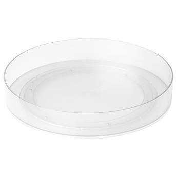 Підставка поворотна IKEA KLIPPKAKTUS Діаметр - 28 см Прозора 005.694.26