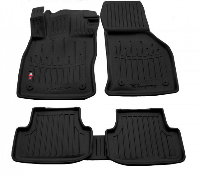 3D килимки для Audi A3 (8Y) (2020+)  з бортиками 30 мм (Stingray), фото 1