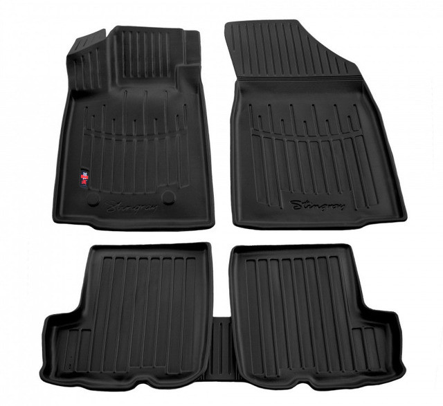 3D килимки для Dacia Sandero / Sandero Stepway I (2007-2012) з бортиками 30 мм (Stingray), фото 1