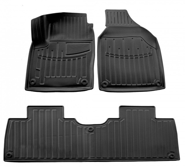 3D килимки для Seat Alhambra I (7M) (1996-2010) з бортиками 30 мм (Stingray)
