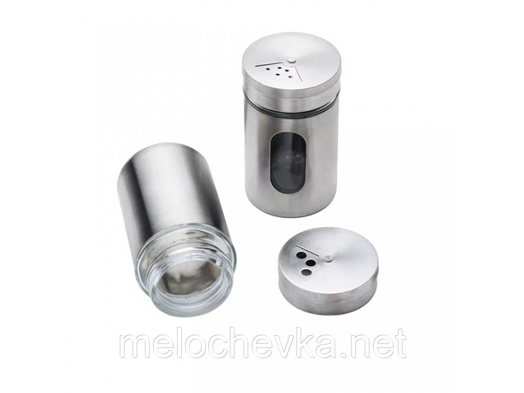 Банки для сипких спецій "Соль" і Перець"