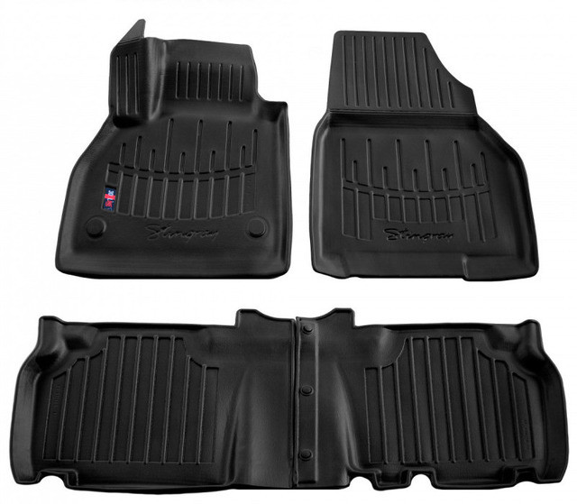 3D килимки для MERCEDES Citan W415 (2012-2020)  з бортиками 30 мм (Stingray)