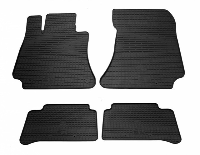 Килимки в салон для Mercedes Benz W212 E (2009-2016) повний комплект 4шт. (Stingray), фото 1