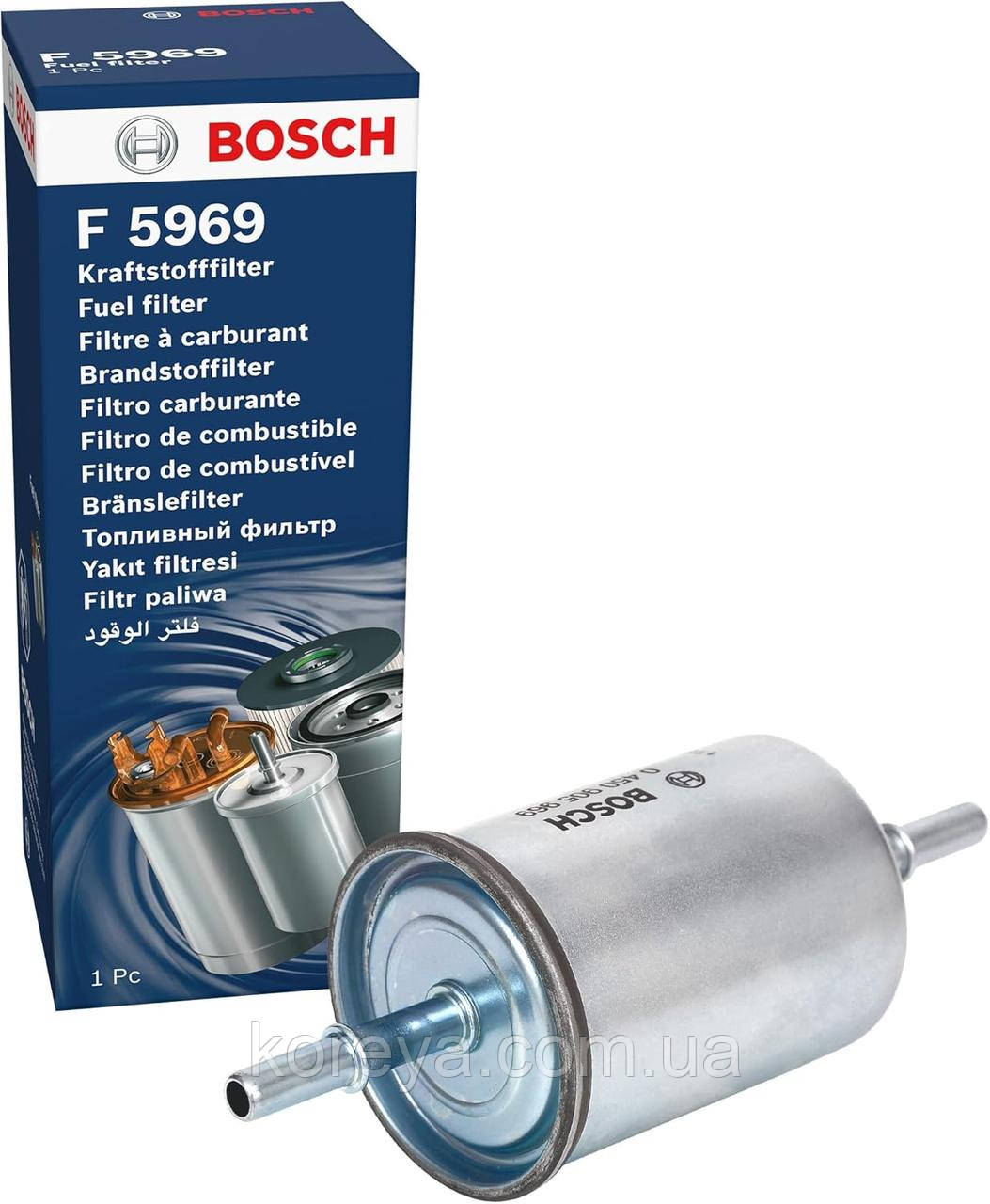 Фільтр паливний Ланос Авео Лачетті 1.5-1.6.Bosch 0450905969, фото 1