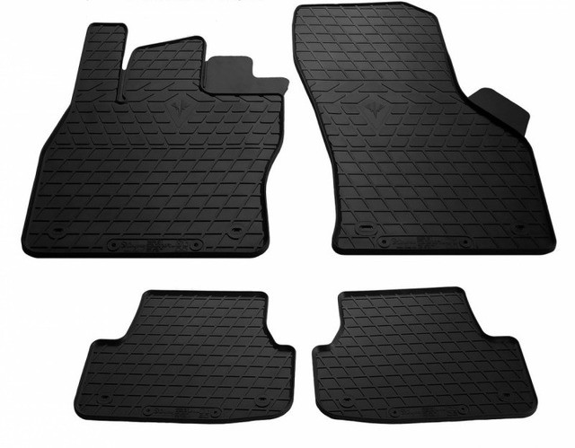 Килимки в салон для Skoda Karoq (2018+) повний комплект 4шт. (Stingray), фото 1