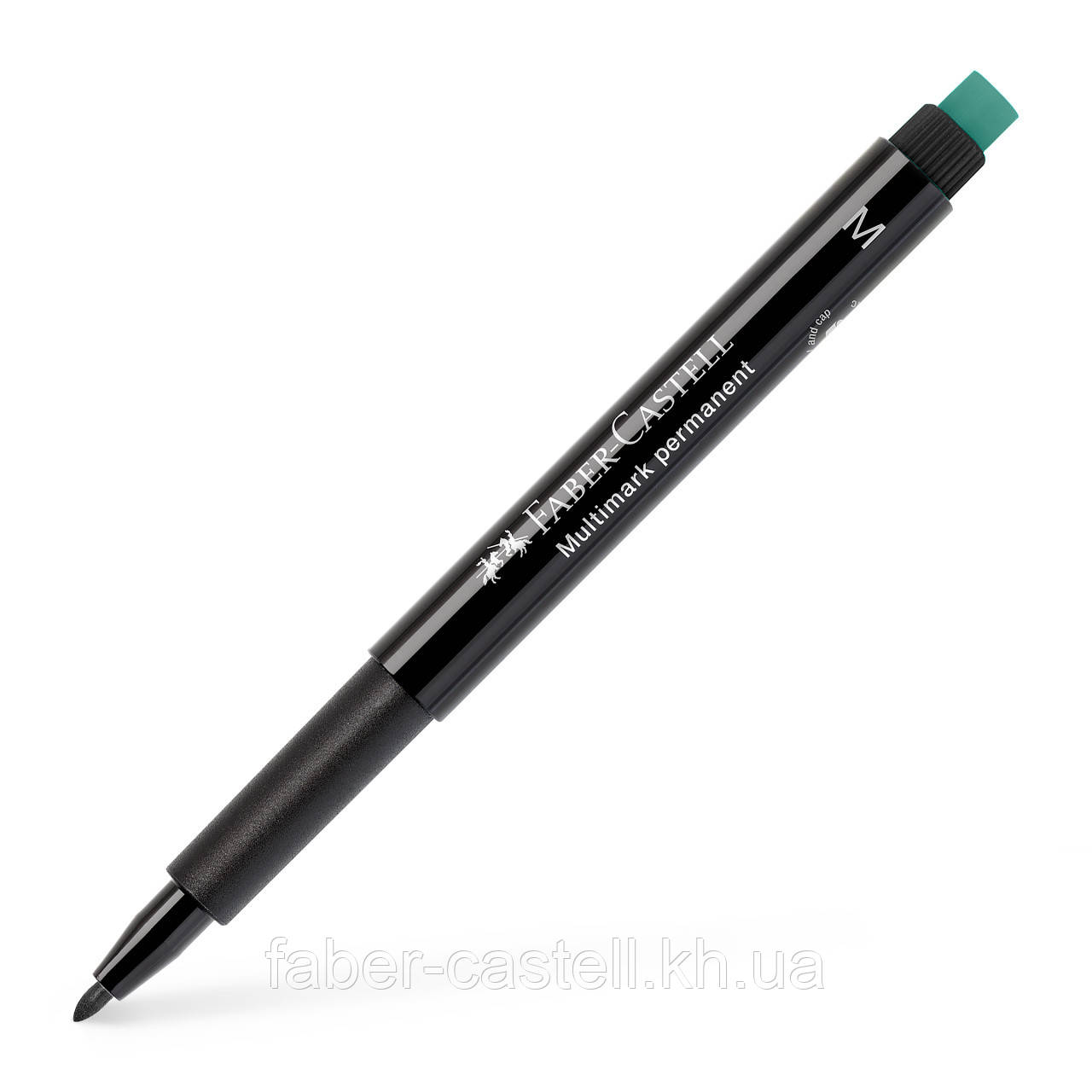 Маркер перманентний Faber-Castell Multimark Permanent, колір чорний M (1,0 мм), 152599