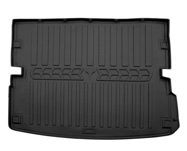 Килимок в багажник для Audi Q7 (4L) (2005-2015) з бортиками 30 мм (Stingray)