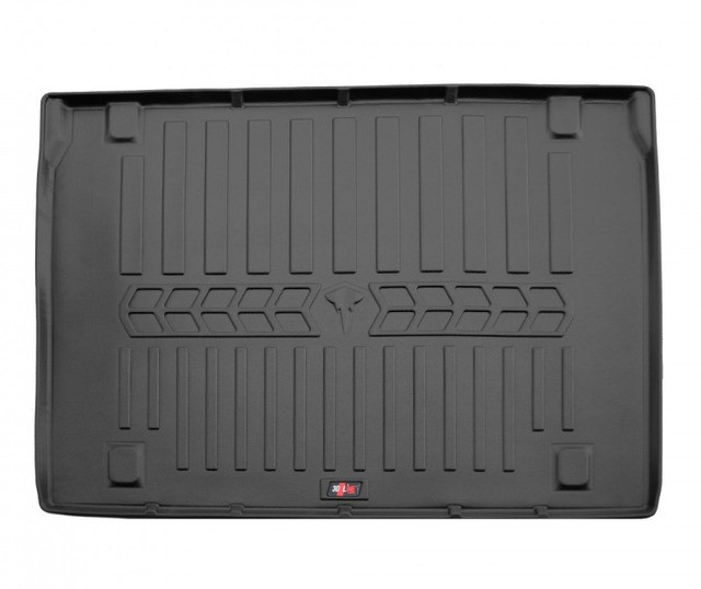 Килимок в багажник для Fiat Doblo 2010- 5 місць коротка база з бортиками 30 мм (Stingray), фото 1