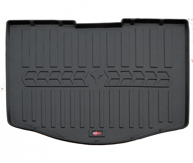 Килимок в багажник для Ford C-Max (2003-2010) з бортиками 30 мм (Stingray)
