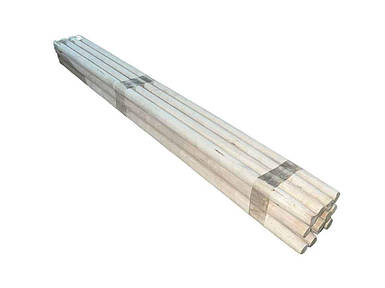 Держак для лопати береза/вільха d=40мм l=1,30м 1-й гатунок (12 шт/уп) ТМ ZHYTOMYR FG