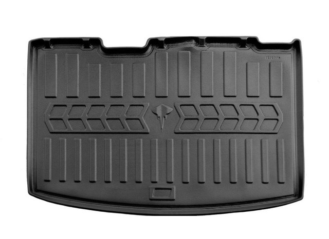 Килимок в багажник для Chevrolet Bolt EUV (2022+) нижня поличка з сааб з бортиками 30 мм (Stingray), фото 1