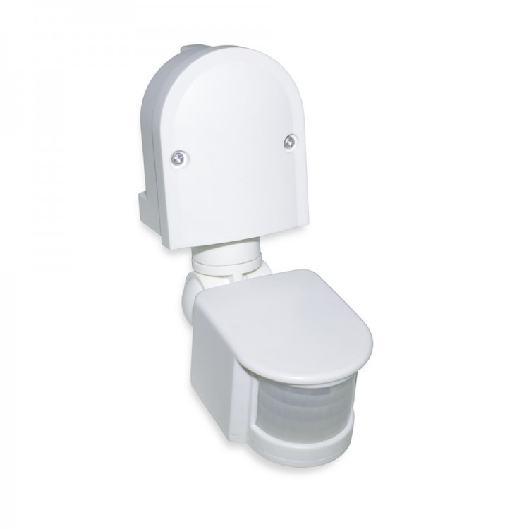 Датчик руху Feron SEN6-1 з кутом виявлення 180° 1.8-2.5 м білий