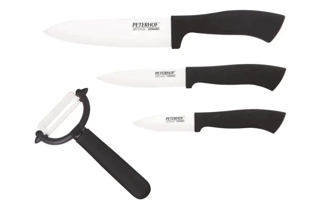Набір керамічних ножів Peterhof PH 22306  4 пр.