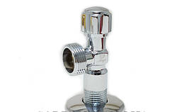 Кран кутовий, вентильний 1/2" - 3/4" Ango №6