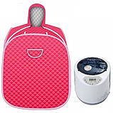 Портативна парова сауна 3 л 1000 Вт, Парова лазня для тіла, Міні-парилка в квартиру RK-53, фото 2