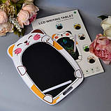 Графічний кольоровий планшет для дітей з ручкою стілус для малювання JD-72, фото 4