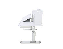 Комплект зростаюча парта з надбудовою Cubby Nerine Grey + стілець для школяра FunDesk LST3 Blue-Grey для школярів, фото 4