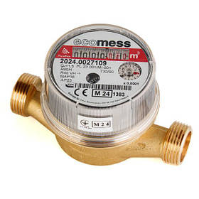 Лічильник гарячої води Ду 15 Ecomess Picoflux (без штуцерів)