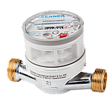 Лічильник холодної води Ду 15 Zenner ETKD (без штуцерів), фото 2