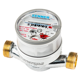 Лічильник гарячої води Ду 15 Zenner ETWD (без штуцерів)