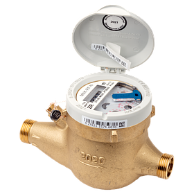 Лічильник холодної води Zenner MNK-RP-N Ду 15 мокрохідний з захищеними роликами