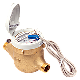 Лічильник холодної води Zenner MNK-RP-N Ду 15 мокрохідний з захищеними роликами, фото 2