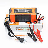 Автомобільний імпульсний зарядний пристрій 12/24V 10A для всіх типів акумуляторів Pulse 180W, фото 3