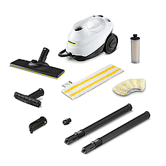 Пароочисник Karcher SC 3 EasyFix з насадкою для підлоги EasyFix і картриджем для захисту від накипу