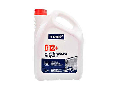 Антифриз автомобільний ANTIFREEZE-40 (Super G12 CARBOXYLATE) червоний 5кг ТМ Yuko FG