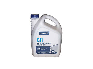 Антифриз автомобільний ANTIFREEZE-40 (Super G11) синій 5кг ТМ Yuko FG