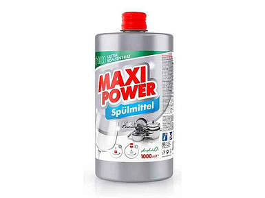 Засіб для миття посуду (запаска) 1л Платина ТМ MAXI POWER FG