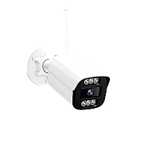 Wi-Fi IP-камера вулична 5 Мп Hamrolte W50, мікрофон, динамік, SD, підтримка WIFI DVR, APP ICsee Android та IOS
