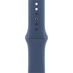 Apple Watch Series 10 GPS 42mm Silver Aluminum Case with Denim Sport Band M/L MWWC3, фото 4