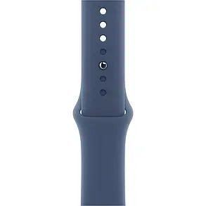 Apple Watch Series 10 GPS 46mm Silver Aluminum Case with Denim Sport Band M/L MWWM3, фото 4