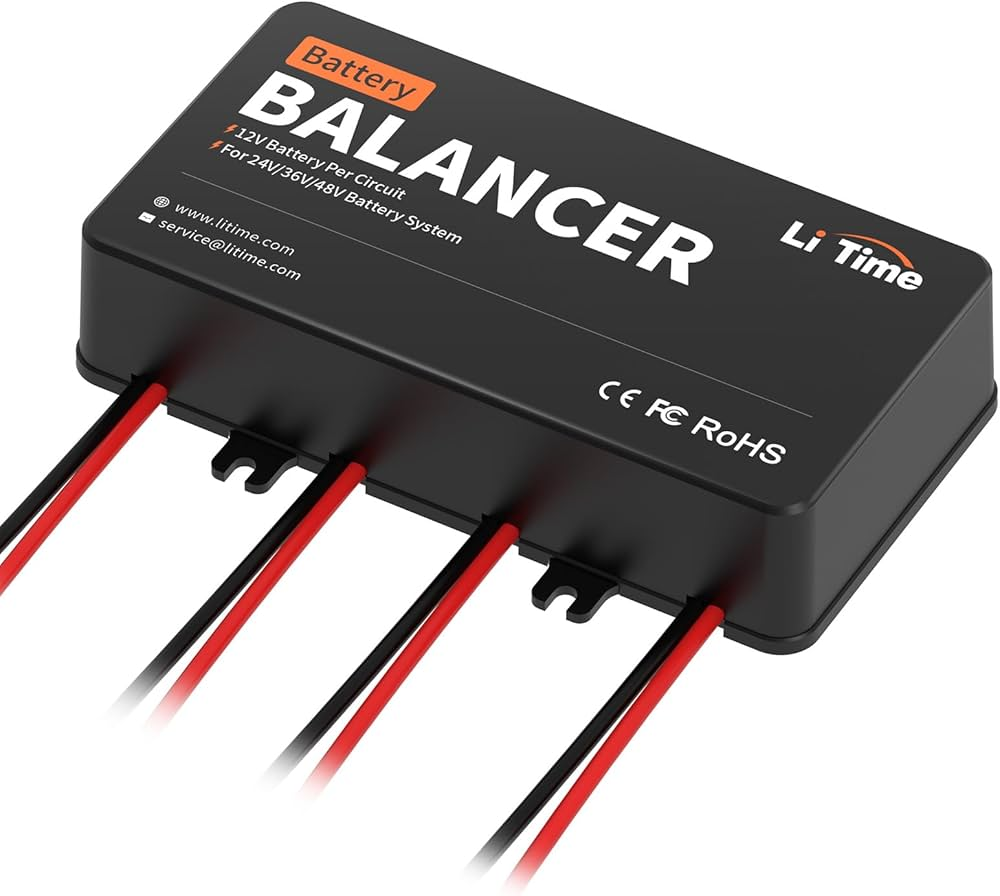 Балансир акумуляторів Li Time 24-36-48V (для 12V АКБ LiFePO4 AGM GEL)