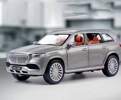 Колекційна інерційна машина джип Mercedes Maybach GLS600 Всюдихід відкриває двері капот світло Колір сюрприз