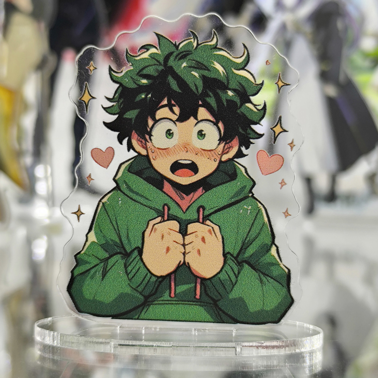 Акрилова статуетка Моя геройська академія Ідзуку Мідория (7 см) / Boku no hero academia