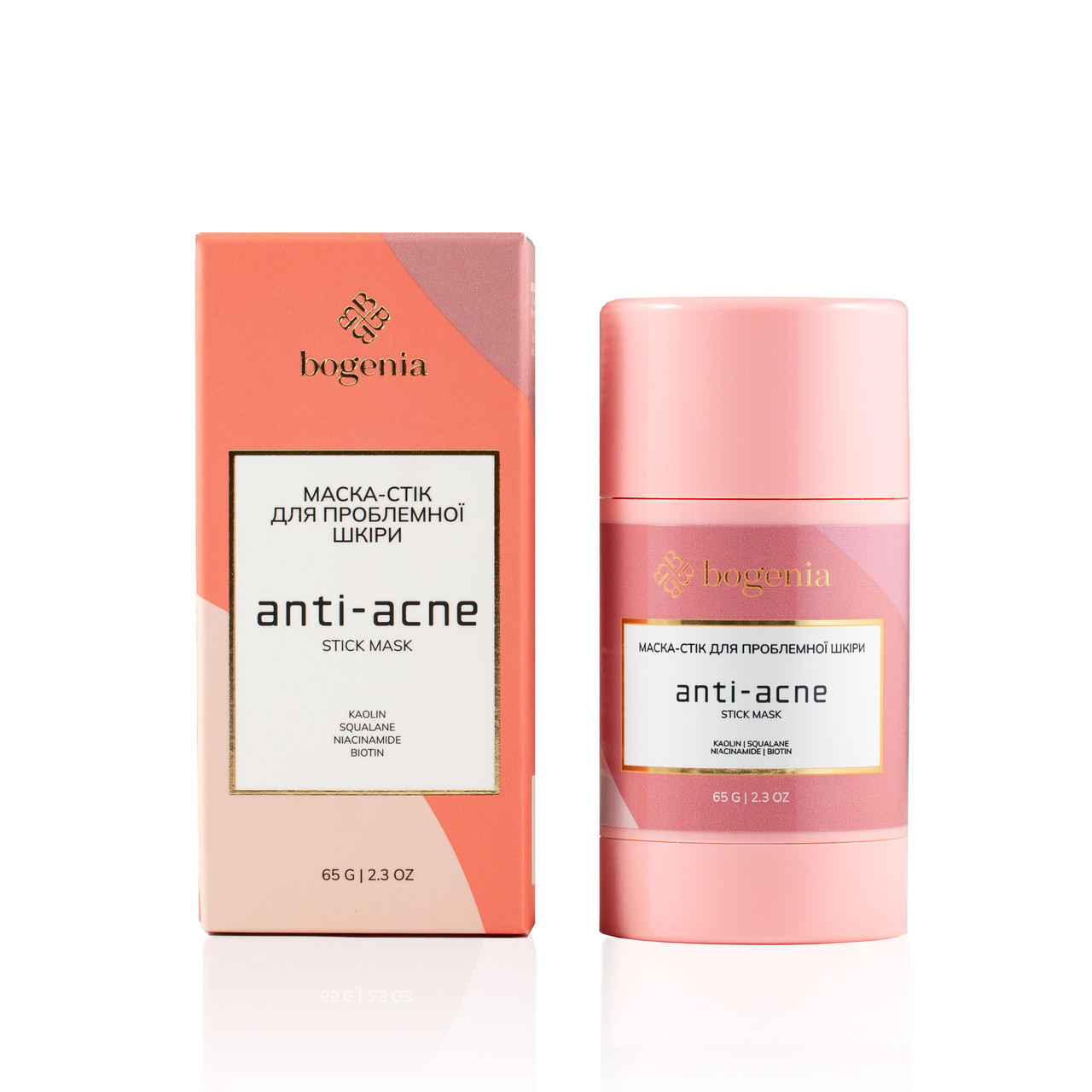 BG437 Маска-стік для проблемної шкіри обличчя Anti-acne Stick Mask Bogenia №002, фото 1