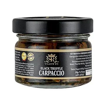 Карпаччо з чорного трюфелю TARTUFI, 50 г