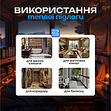 Нагрівальний мат Schwarz 1.0 м. кв. теплої підлоги електричний двожильний термо мат, фото 5